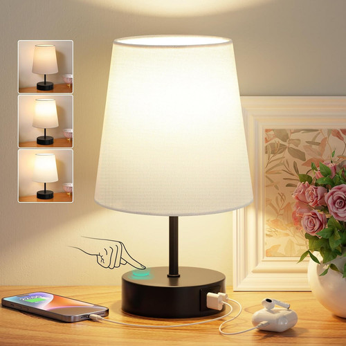 Lampada comodino touch - comodino,
