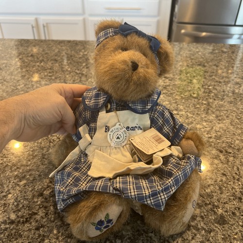 Boyds bears muffin bluebeary - b,