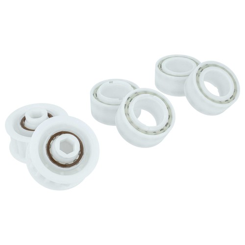 Ruote guida 2x pulegge - ruote,