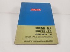 Manuale officina Fiat 682 N3 N4 T3 T4 690 N3 T2 catalogo ricambi carrozzeria '68
