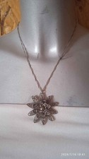 collana  in argento e ciondolo