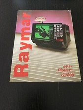 1992 RAYMAR GPS PLOTTER GP600 DEPLIANT BROCHURE CARATTERISTICHE ACCESSORI