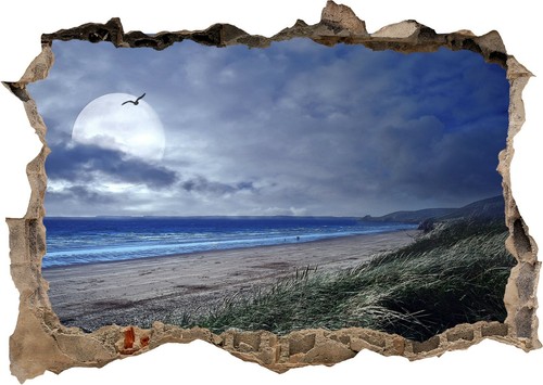 Adesivo murale spiaggia - ,