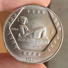 MEXICO 1/4 OZ 1994 CHAC MOOL