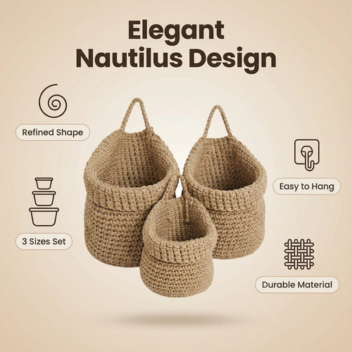 Boho set cesti appendere a - da,
