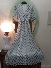 Abito vestito lungo pois