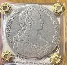 MONETA REGNO D'ITALIA COLONIA ERITREA TALLERO 1918 RARA sigillata BB/SPL