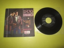 DUO DINAMICO-UN'ESTATE SENZA TE/DESILUSION 7"-LA VOCE DEL P. 7MQ 1946 EX/EX+