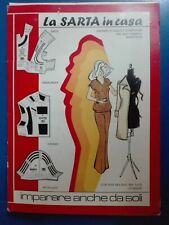 LA SARTA IN CASA taglio e confezione sartoria moda cucito CON SQUADRE primo cors