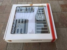 Pedaliera Alutex CARBONIO Originale 500 Abarth Turismo NUOVA 595 695 SS per MTA