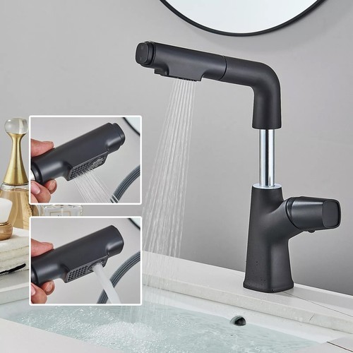 Nero miscelatore per lavabo - per,