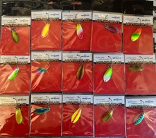 SPOON TROUT AREA 3 GR CUCCHIAINI ONDULANTI  SPINNING TROTA LAGO