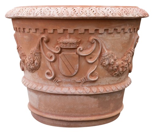 Vaso orcio toscano terracotta - vaso,