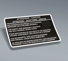 ADESIVO RICAMBI ORIGINALI FIAT