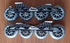 Piastre per pattini in linea speed professionali ROXA 80mm (complete di tutto!!)