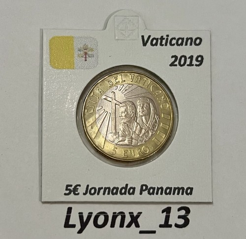 Bimetalica vaticano 2019 - 5€,