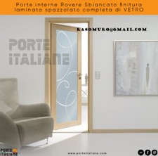 Porte interne con - , vetro