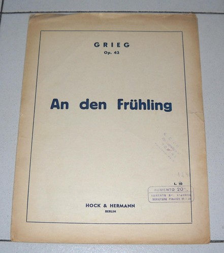 Spartiti grieg an den - spartiti, 43