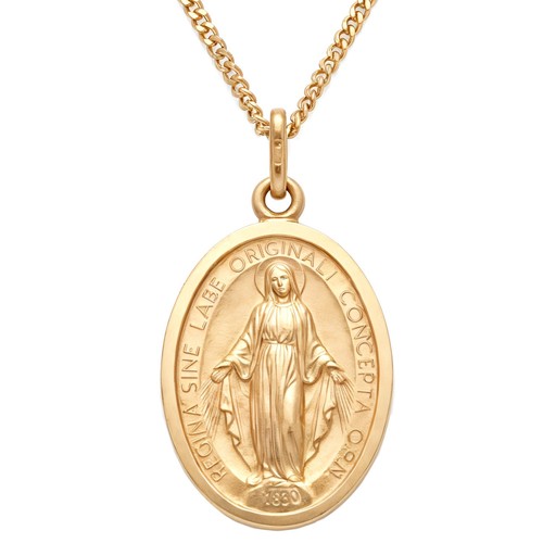 Collana con ciondolo - , medaglia