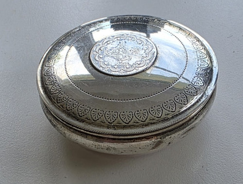Scatola argento 800 - scatola,