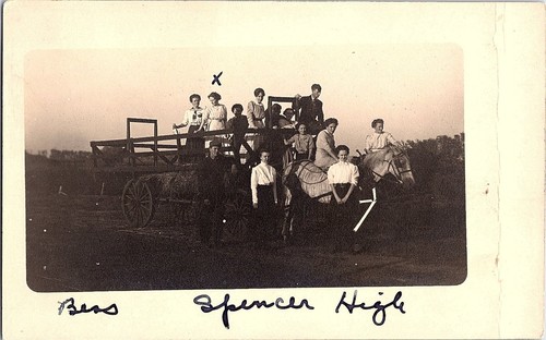 Rppc cartolina grande cavallo - cartolina,