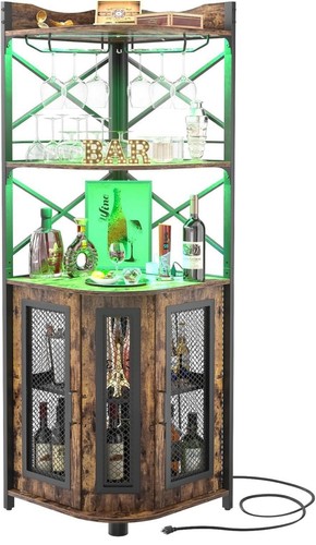 Mobile bar angolare - , con