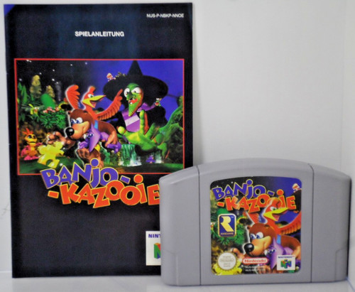1998 n64 banjo - *, banjo-kazooie