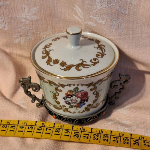 Limoges vasetto porcellana con