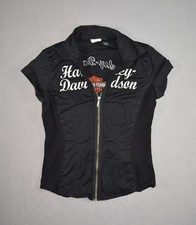 Harley Davidson Top Donna Nero