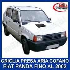 PRESA ARIA COFANO FIAT PANDA 4X4 SISLEY DA 1986 AL 2002 NERO