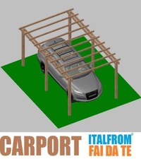 Carport legno 3 - in, 5