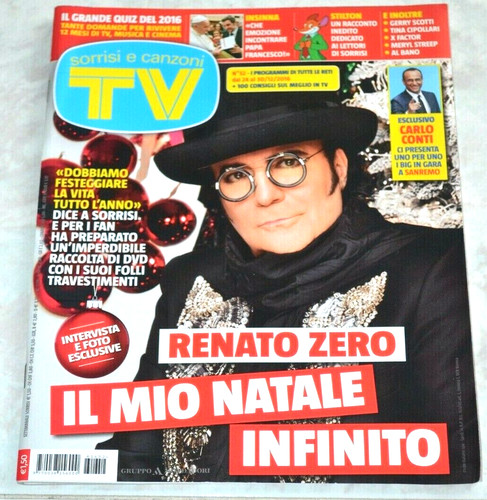 Sorrisi canzoni 52 2016 - tv, 52/2016