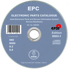 Saab EPC catalogo ricambi 900-9000-9.3-9.5 per tutti i sistemi Win/Mac su Dvd