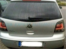 FANALI FARI POSTERIORI A LED NERI/FUME' MOD GTI POLO 9N 9N3 DAL 01 AL 09