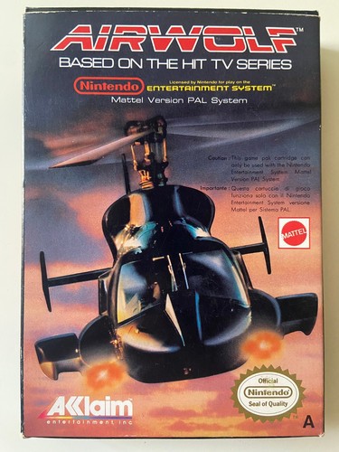 Airwolf pal ita mattel - pal,