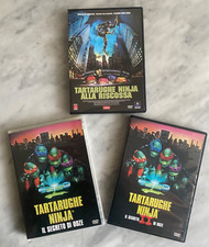 DVD "TARTARUGHE NINJA ALLA RISCOSSA + IL SEGRETO DI DOOZE 1 E 2 VENDITA ITALIA