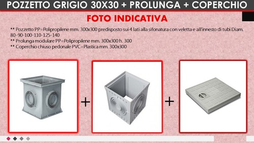 Pozzetto prolunga - pozzetto, +