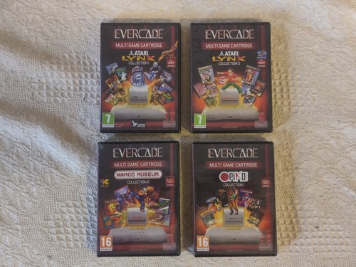 Nuovi sigillati evercade 4x - nuovi, e
