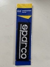 Sparco Embroidered Patch Black