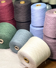 Lana seta cashmere filato cono