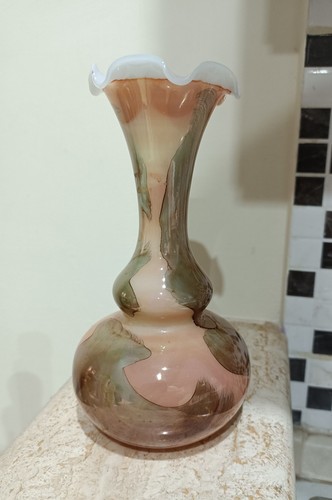 Vaso vintage vetro opalino - vaso,