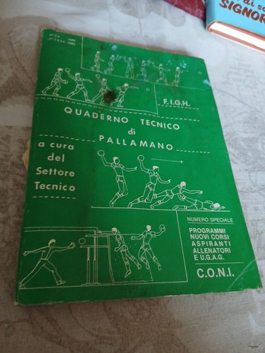 Quaderno tecnico pallamano - tecnico, di