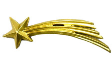 Stella Cometa Color Oro Cm 12