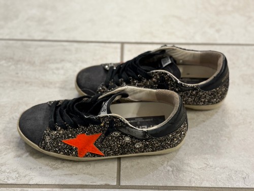 Golden goose superstar glitter - golden,