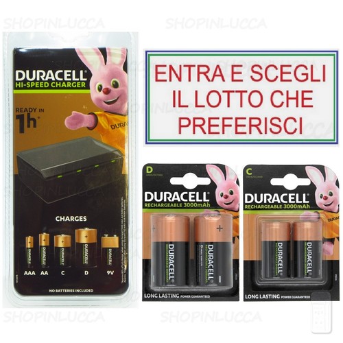 Duracell cef22 caricabatterie - cef22,