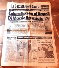 GAZZETTA SPORT 11-10-1978 - NAPOLI ESONERO DI MARZIO / VILLENEUVE