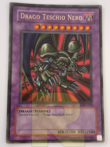 Drago teschio nero black - teschio,