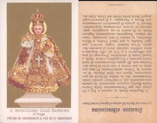 SANTINO DI GESU' BAMBINO   N