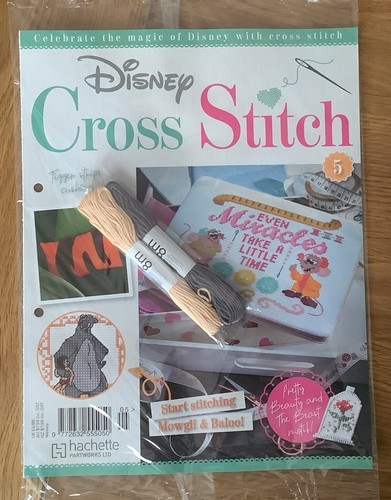 Hachette disney punto croce - disney,