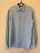 Uniqlo Camicia Uomo Blu Cielo